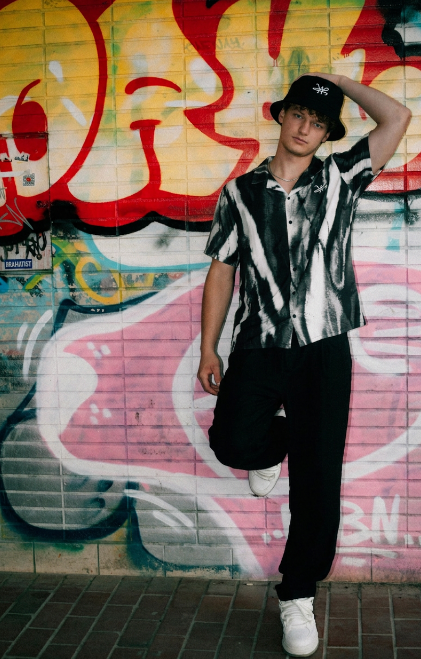 Black Bucket Hat