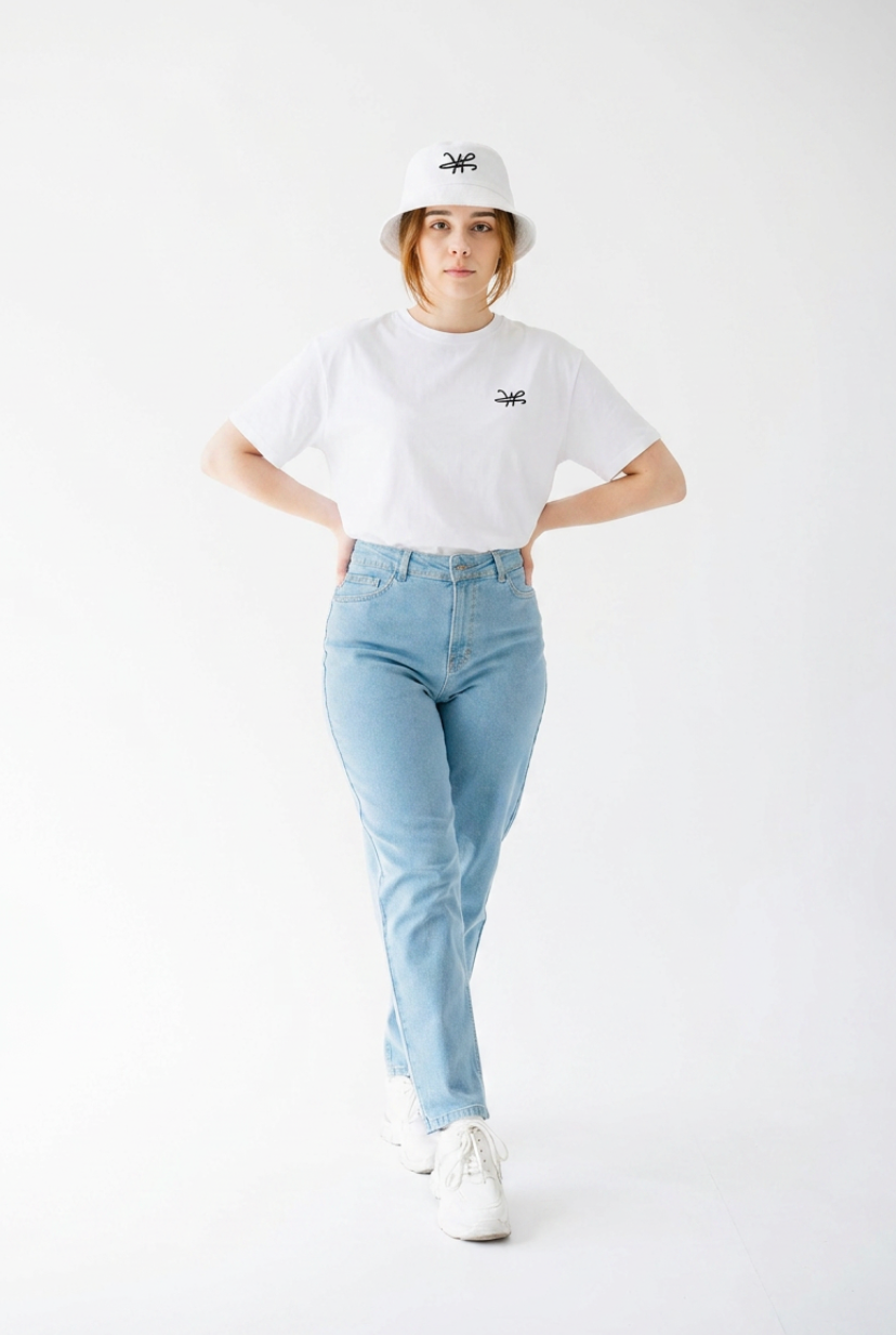 White Bucket Hat