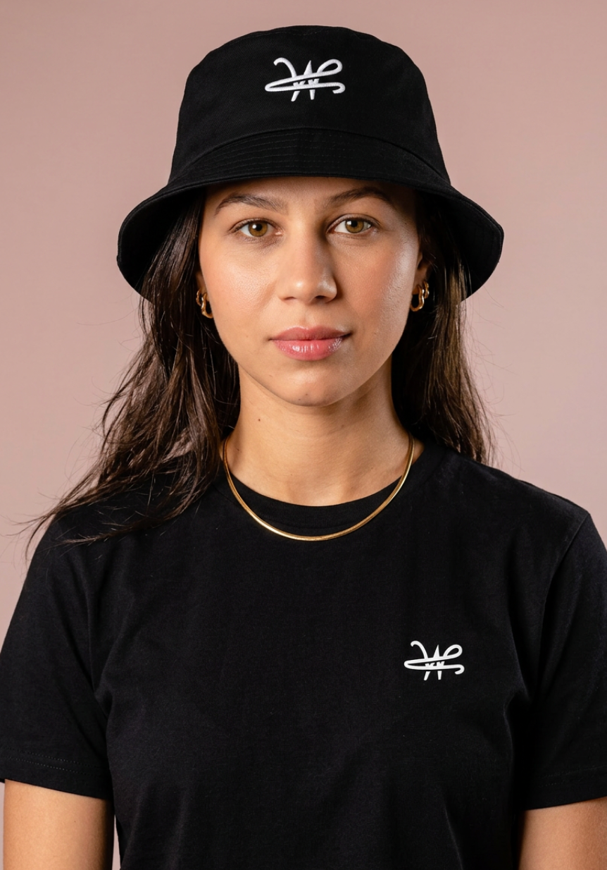 Black Bucket Hat